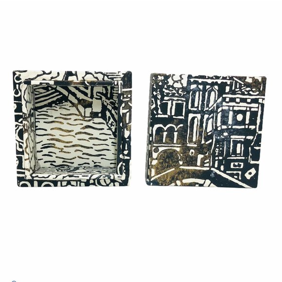 iL Pavone Venezia Handmade paper Keepsake Box - Picture 5 of 8